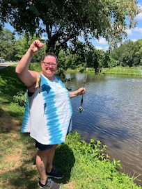 Mom caught one.