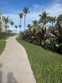 Steps away from the beach