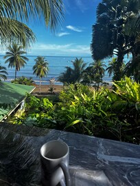 Coffee on the balvony