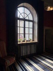 Hallway light.