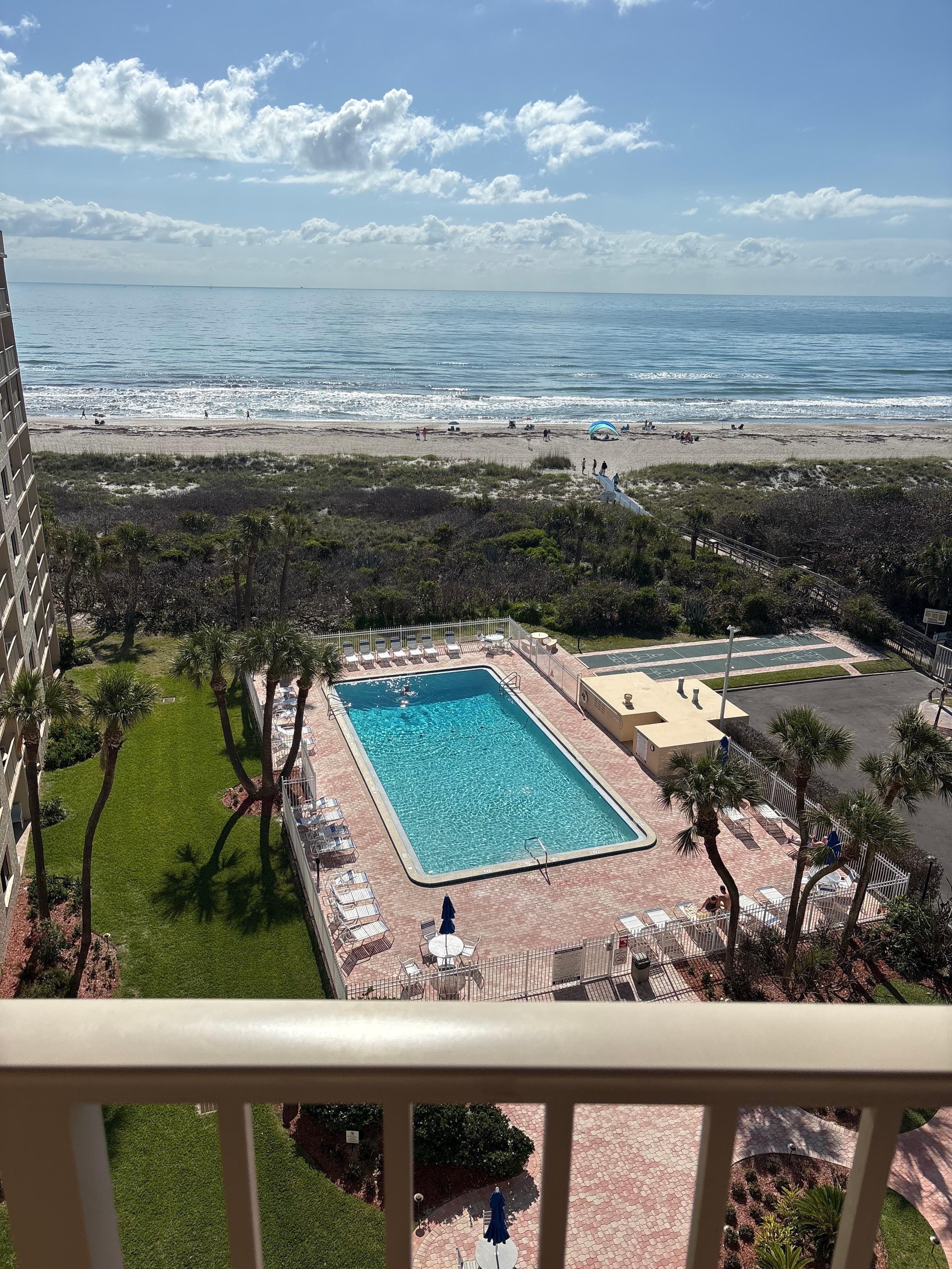 View from tje balcony