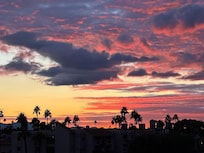 Sunset from the roof