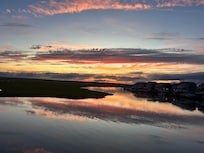 Sunset after a storm.