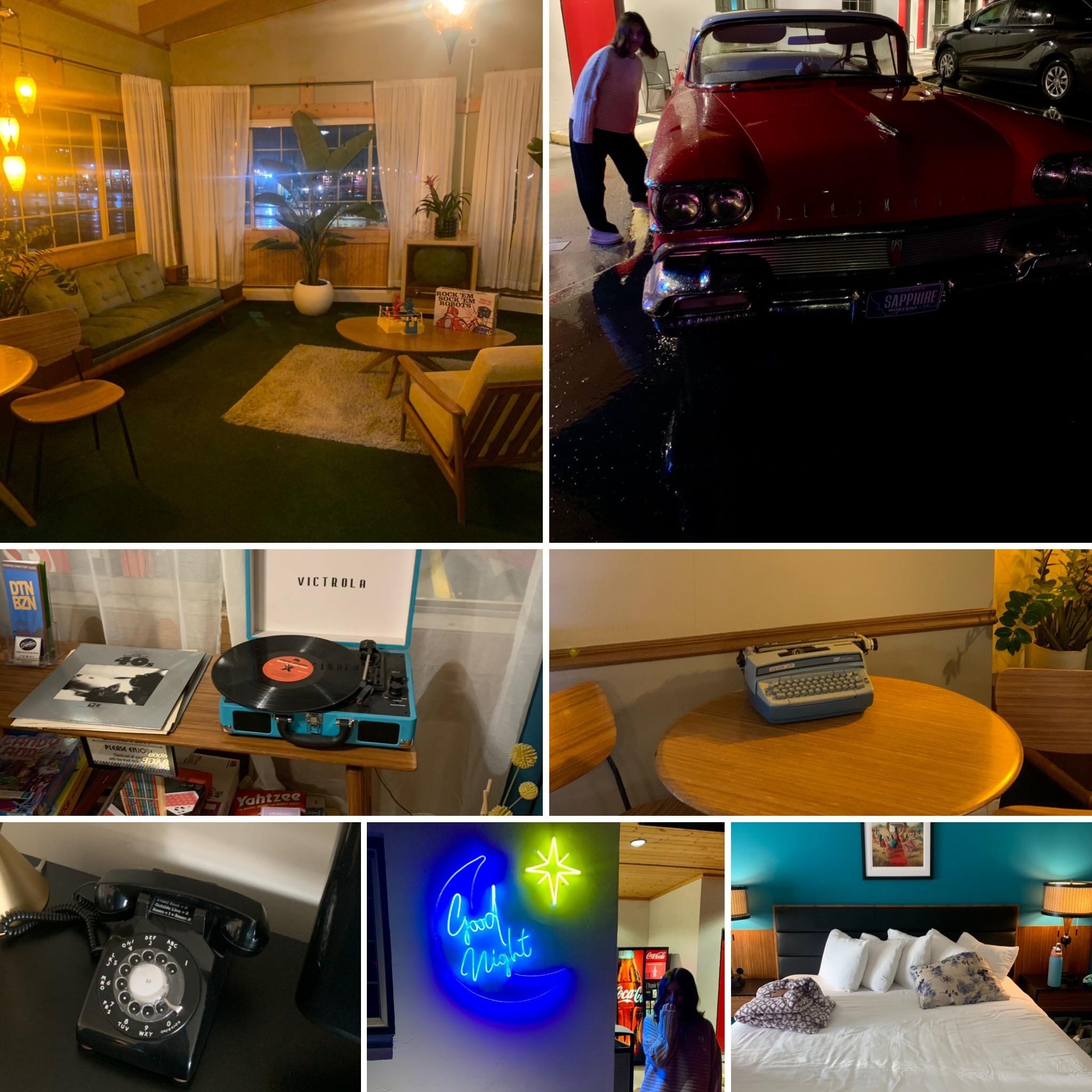 Take a step back in time. Such a fun motel to stay in. 