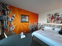 We loved the decor in our sixth floor room.