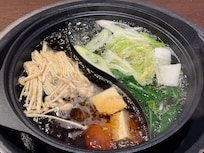 双子鍋
夕食はいくつか種類があるようです。私はチェックイン時に決まってましたが予約時にリクエストできるのかな?