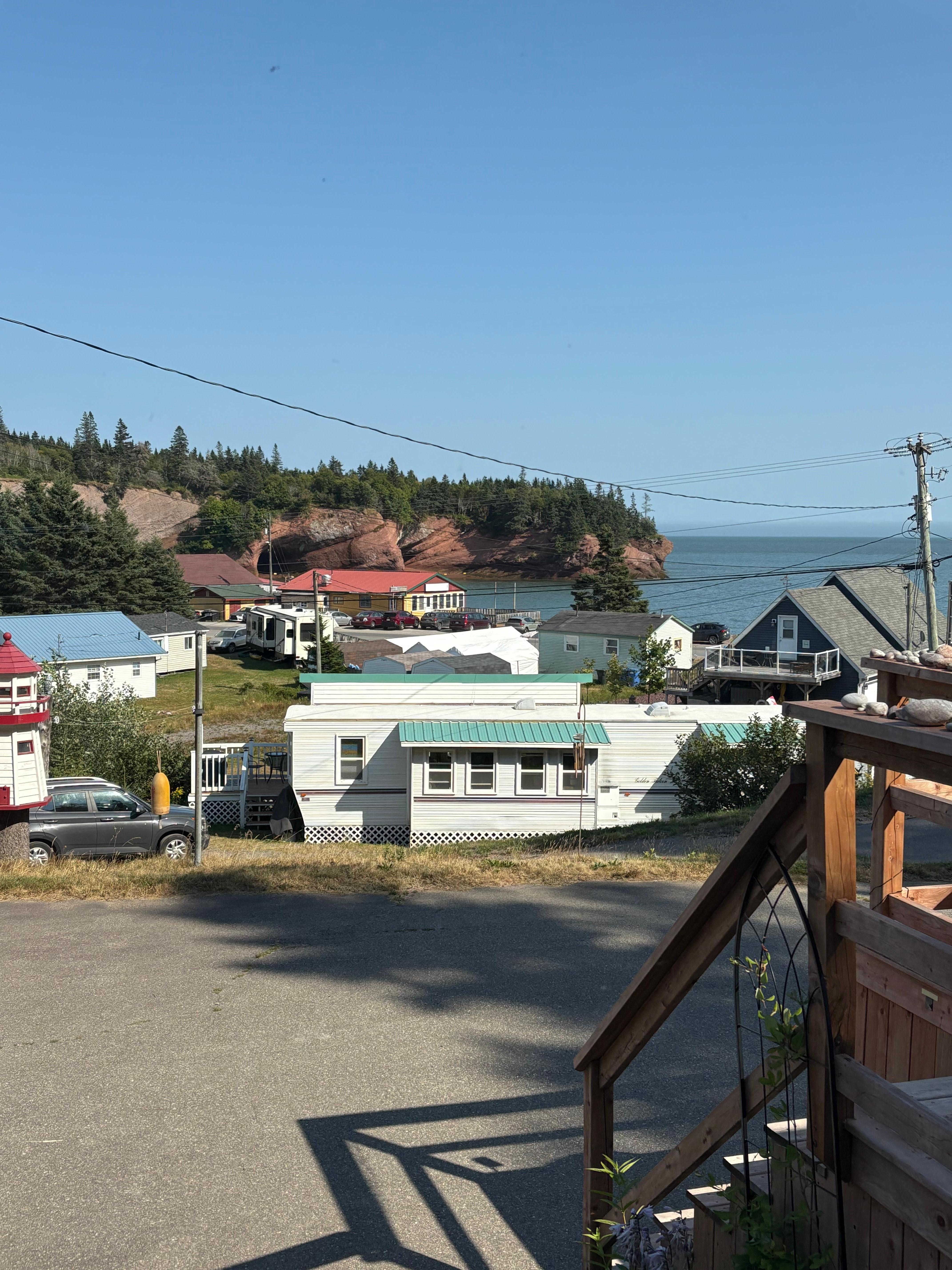 View from the cottage