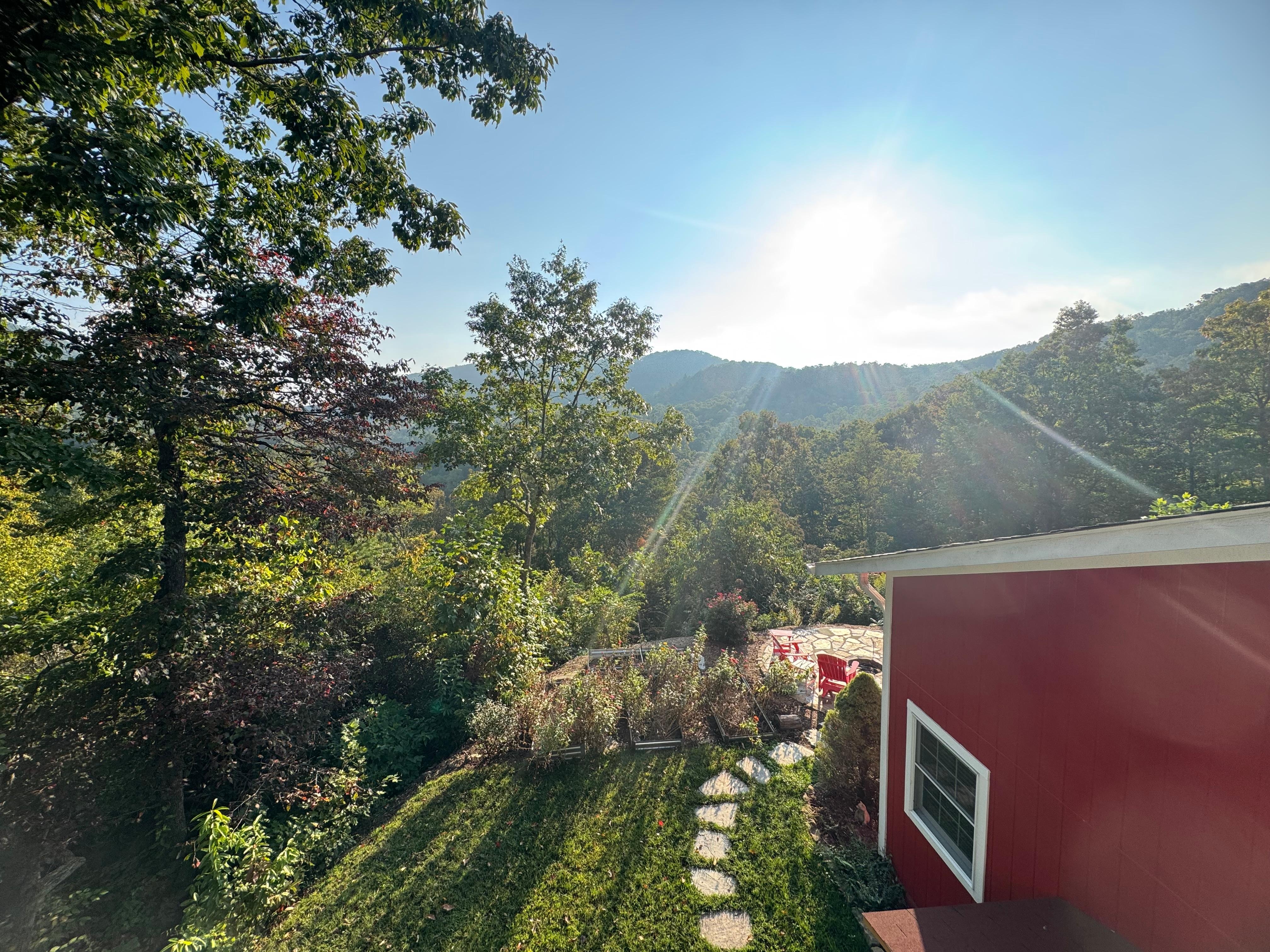 Sunrise from the deck