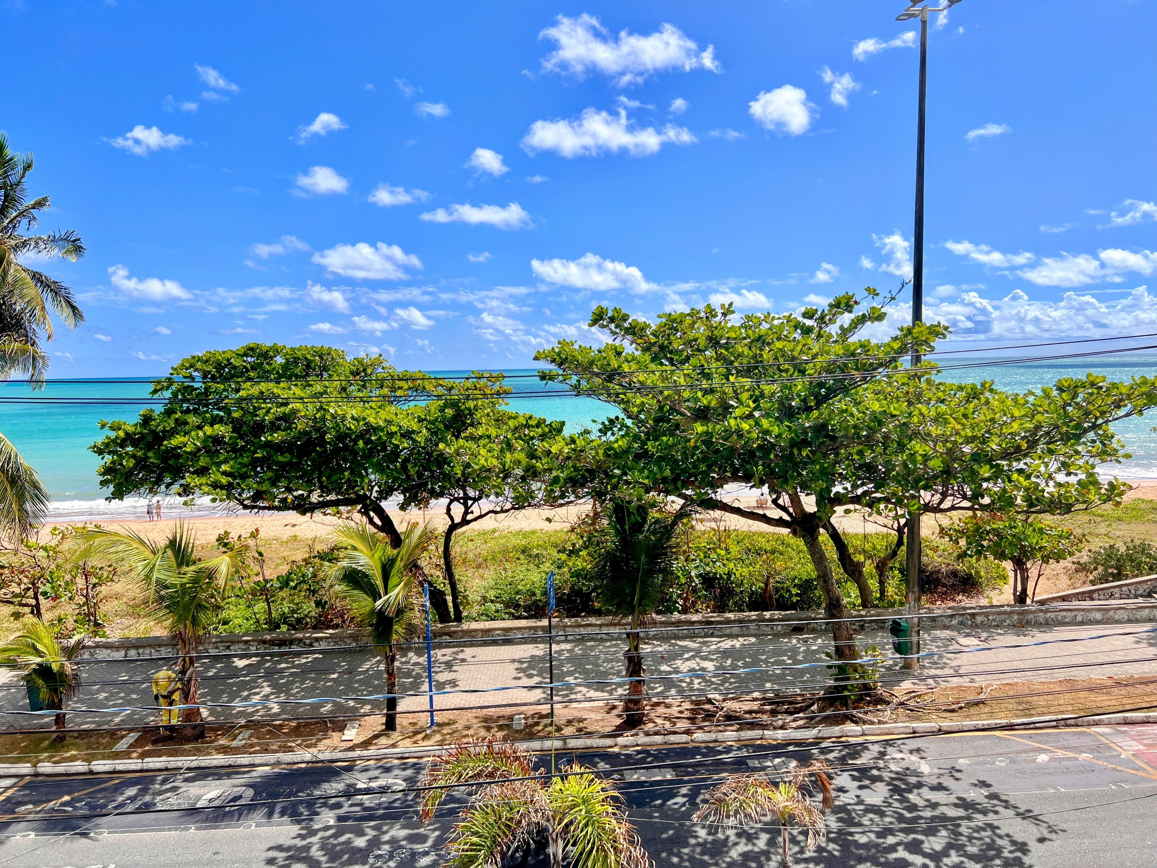 Der Ausblick aus dem Hotelzimmer.