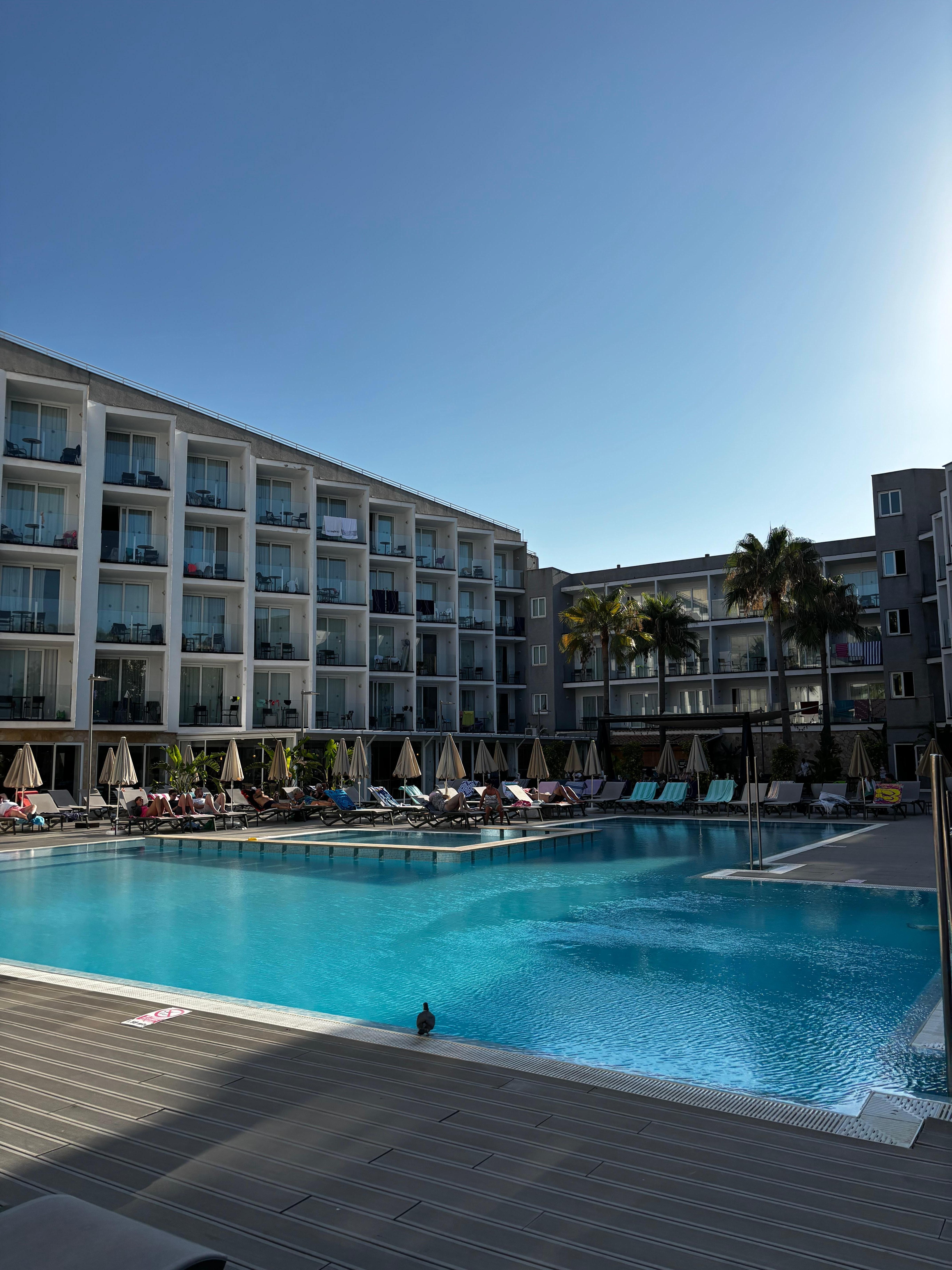Pool area