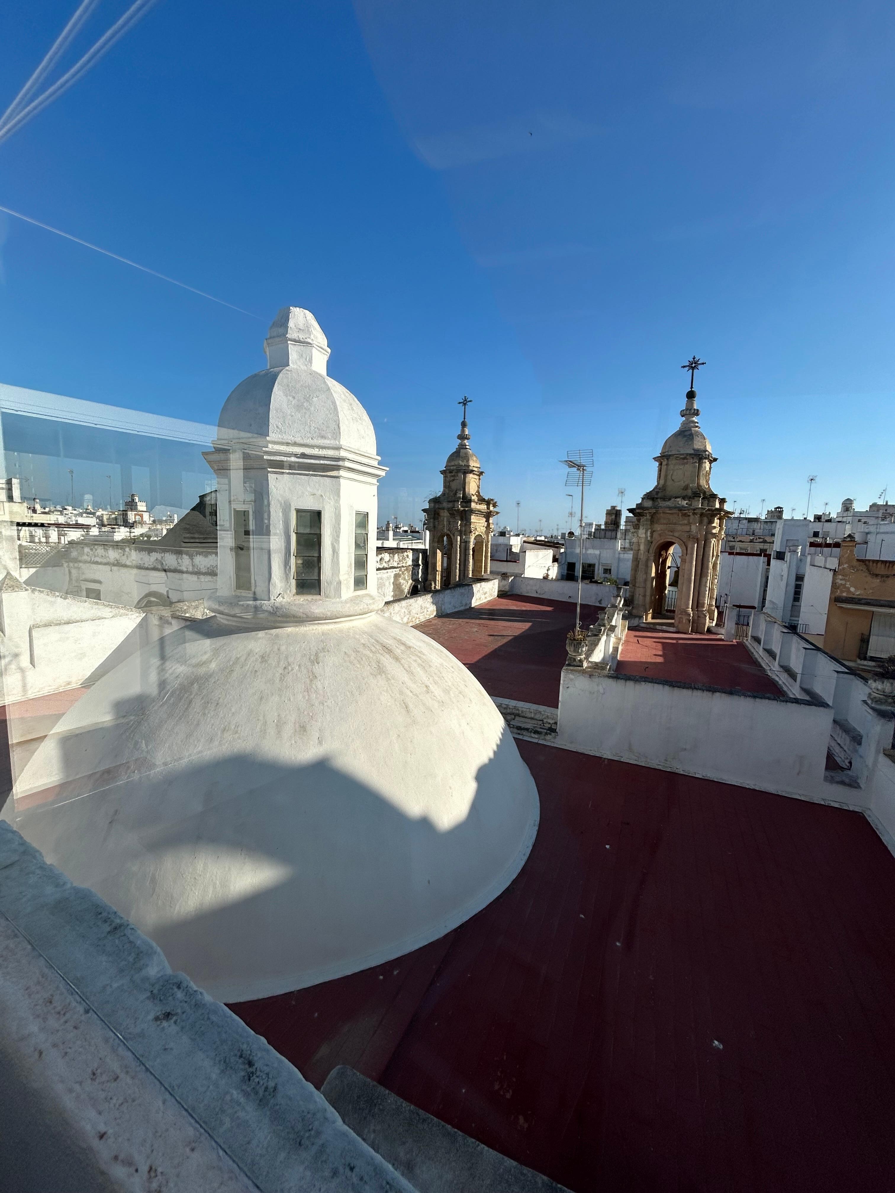 View from roof top