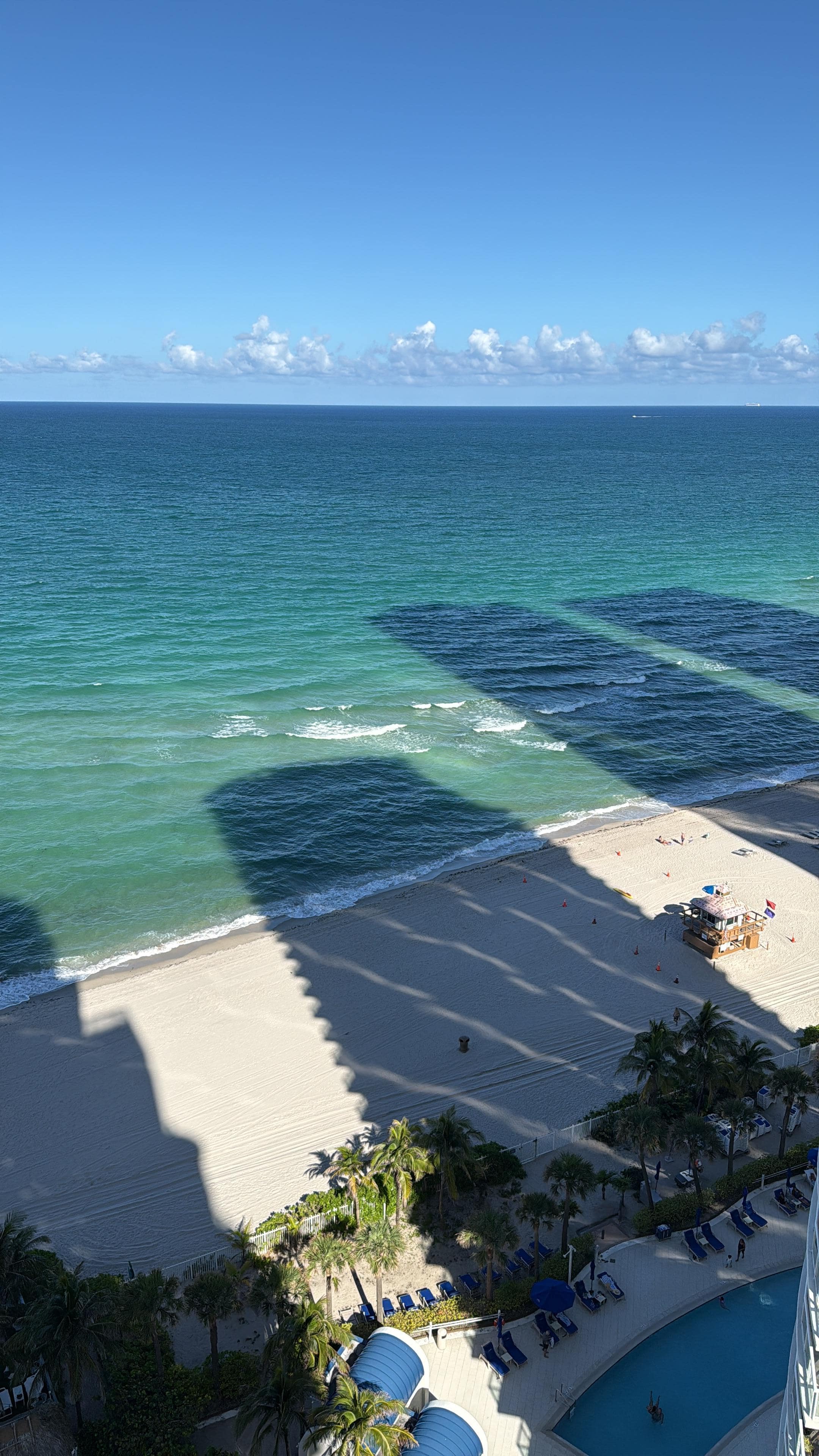 View from the balcony