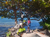 At Sapphire Beach