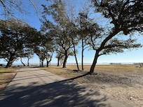 Nice shade trees around the property and the and close to the water