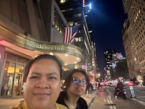 At the hotel