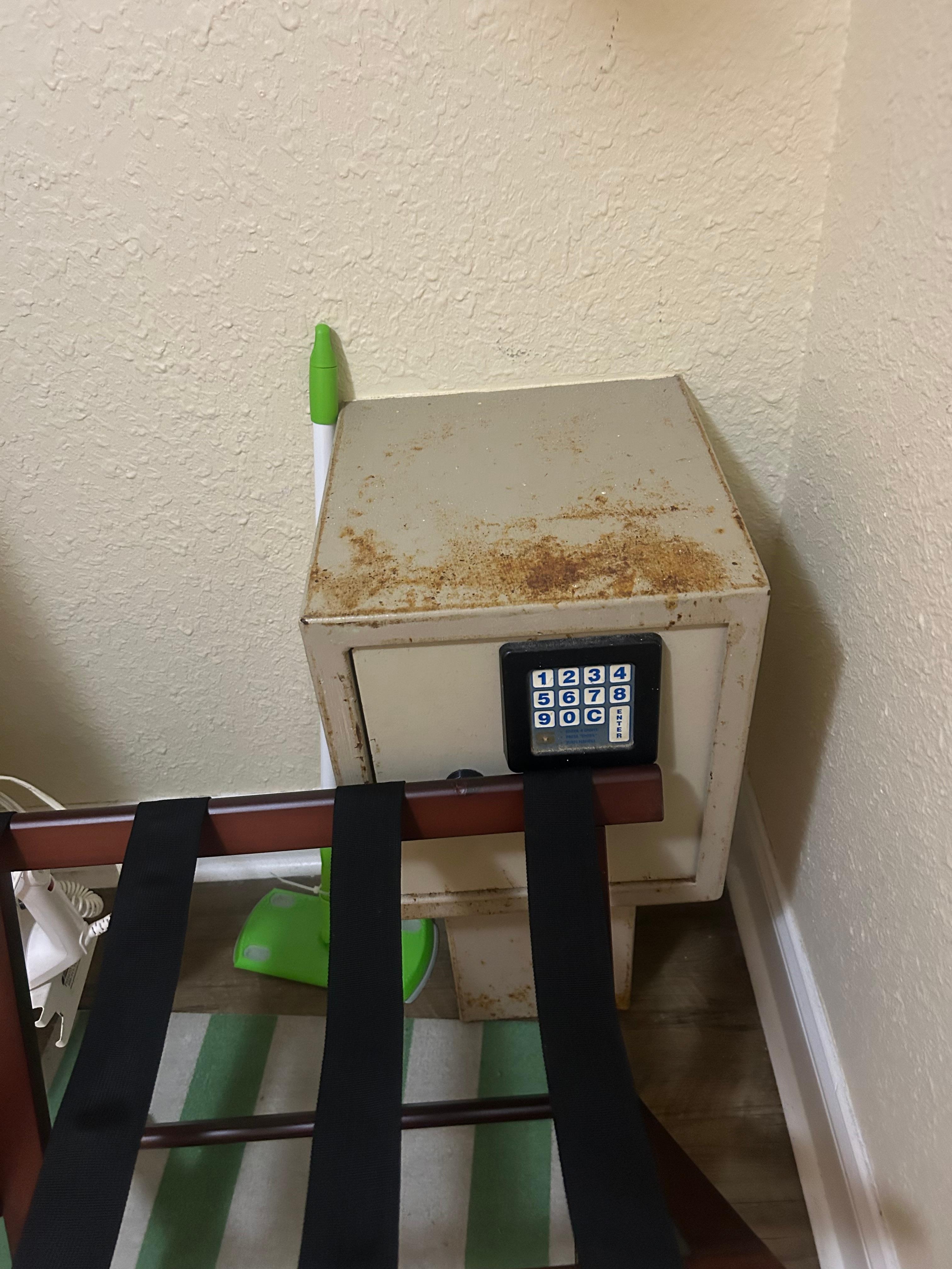  you put anything in that safe?