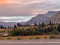 Evening views from the apartment