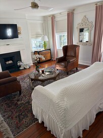 After walking all over historic Savannah, we loved the comfort of this room.