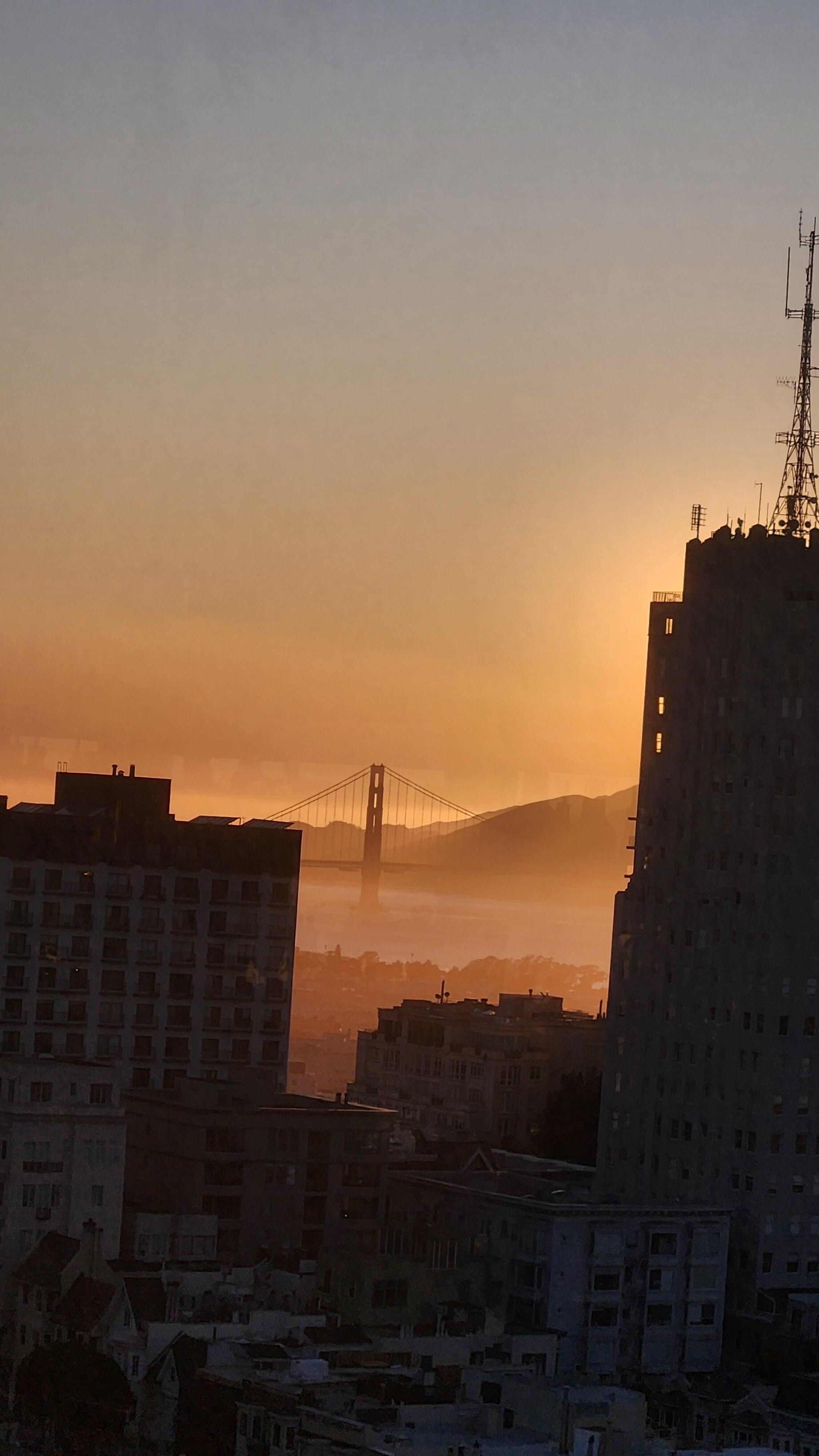 Golden Gate sunset