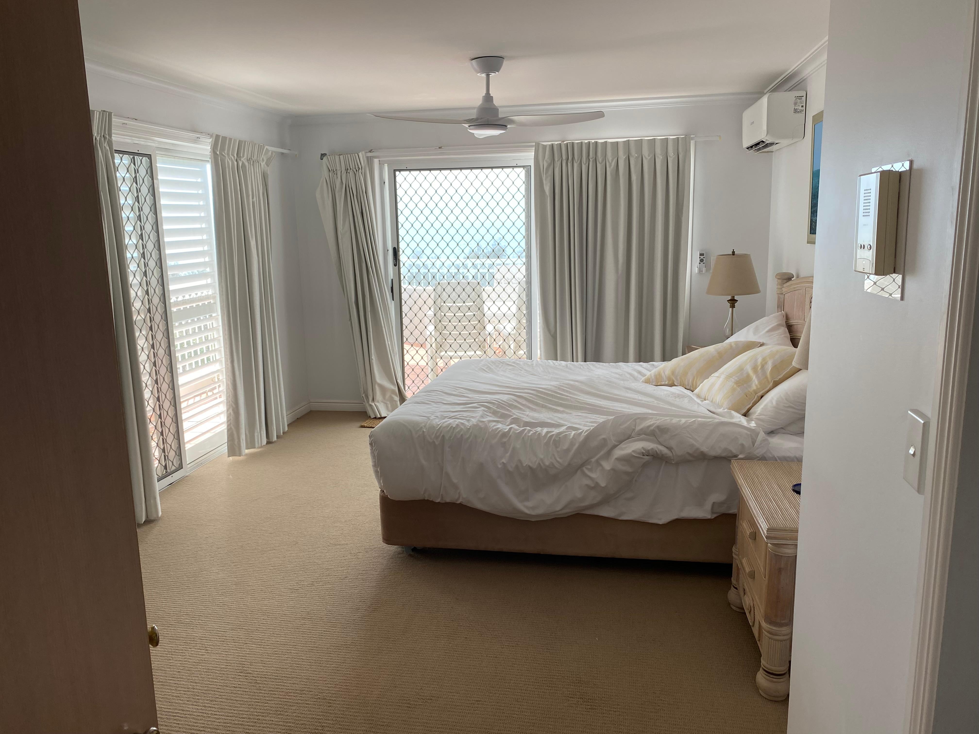 Parents space upper level, quiet and spacious