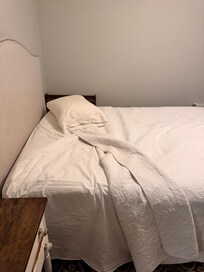 Beds were unmade