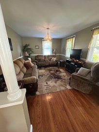 Roomy comfy living room