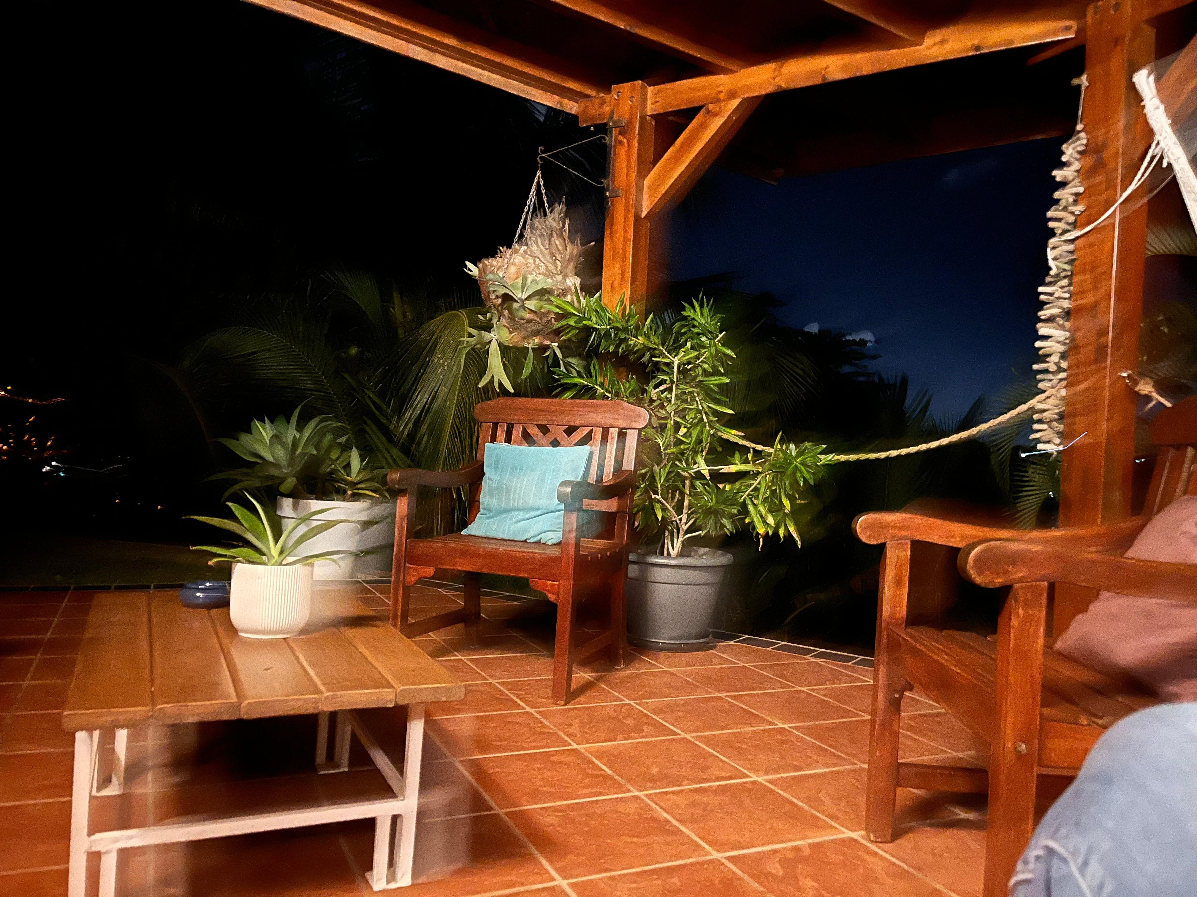 Ambiance terrasse le soir