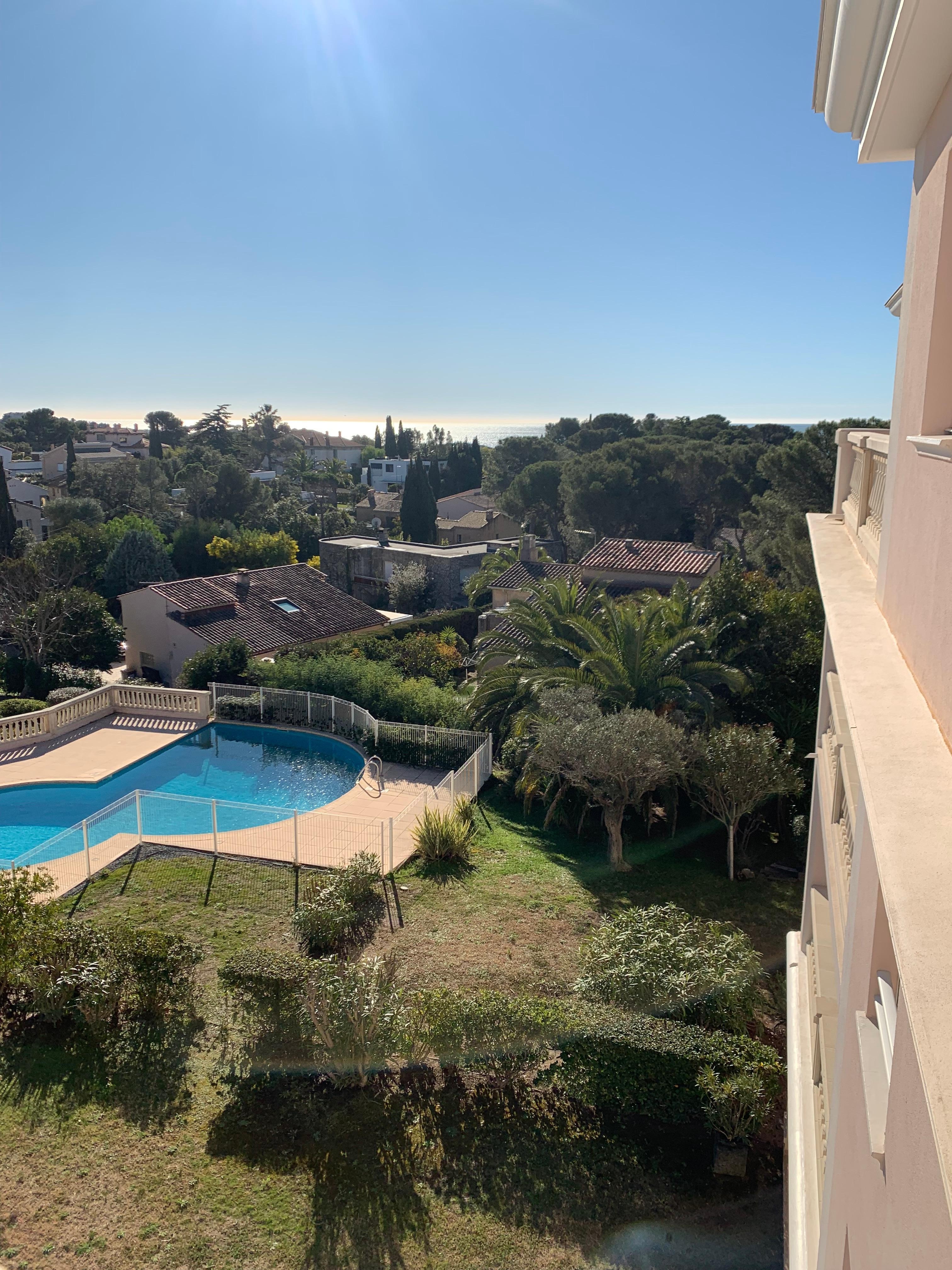 Vue de notre appartement 