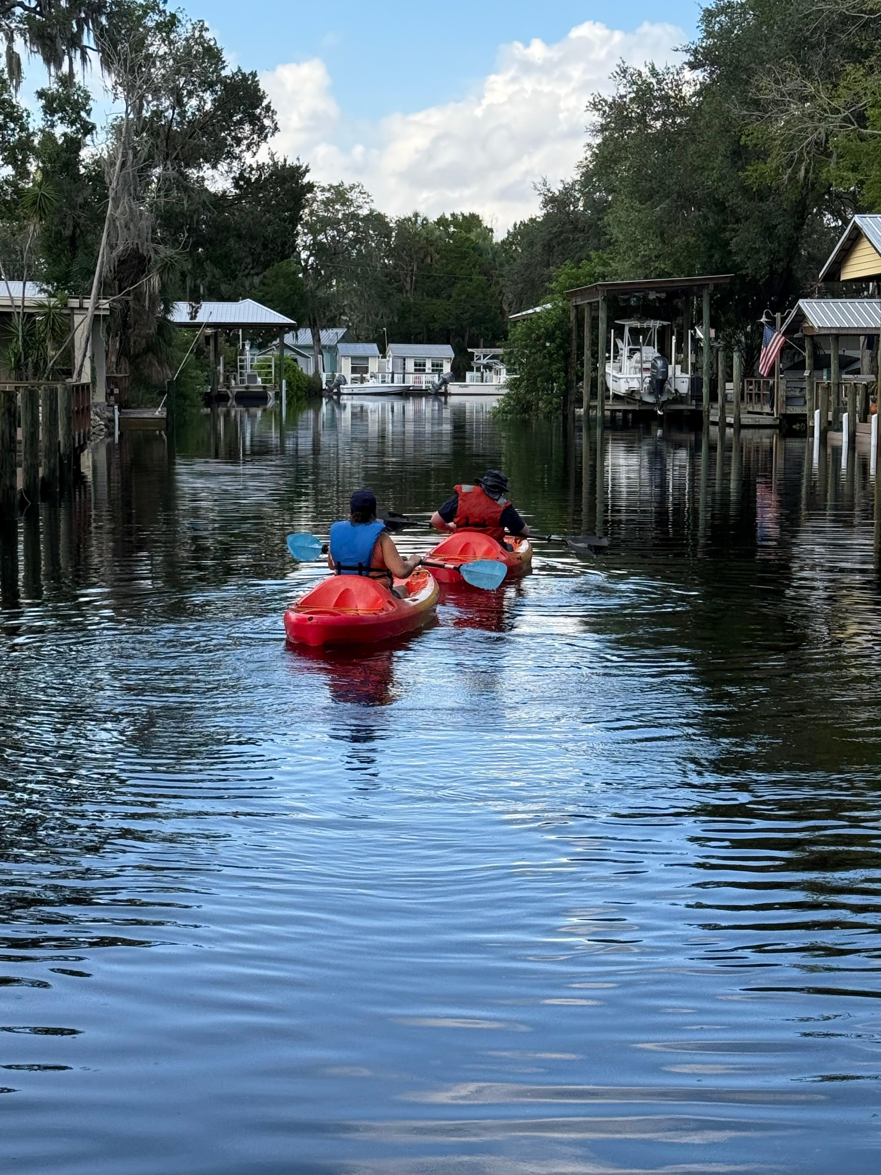 Kayaks with easy access to water 