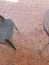 Etat de la terrasse