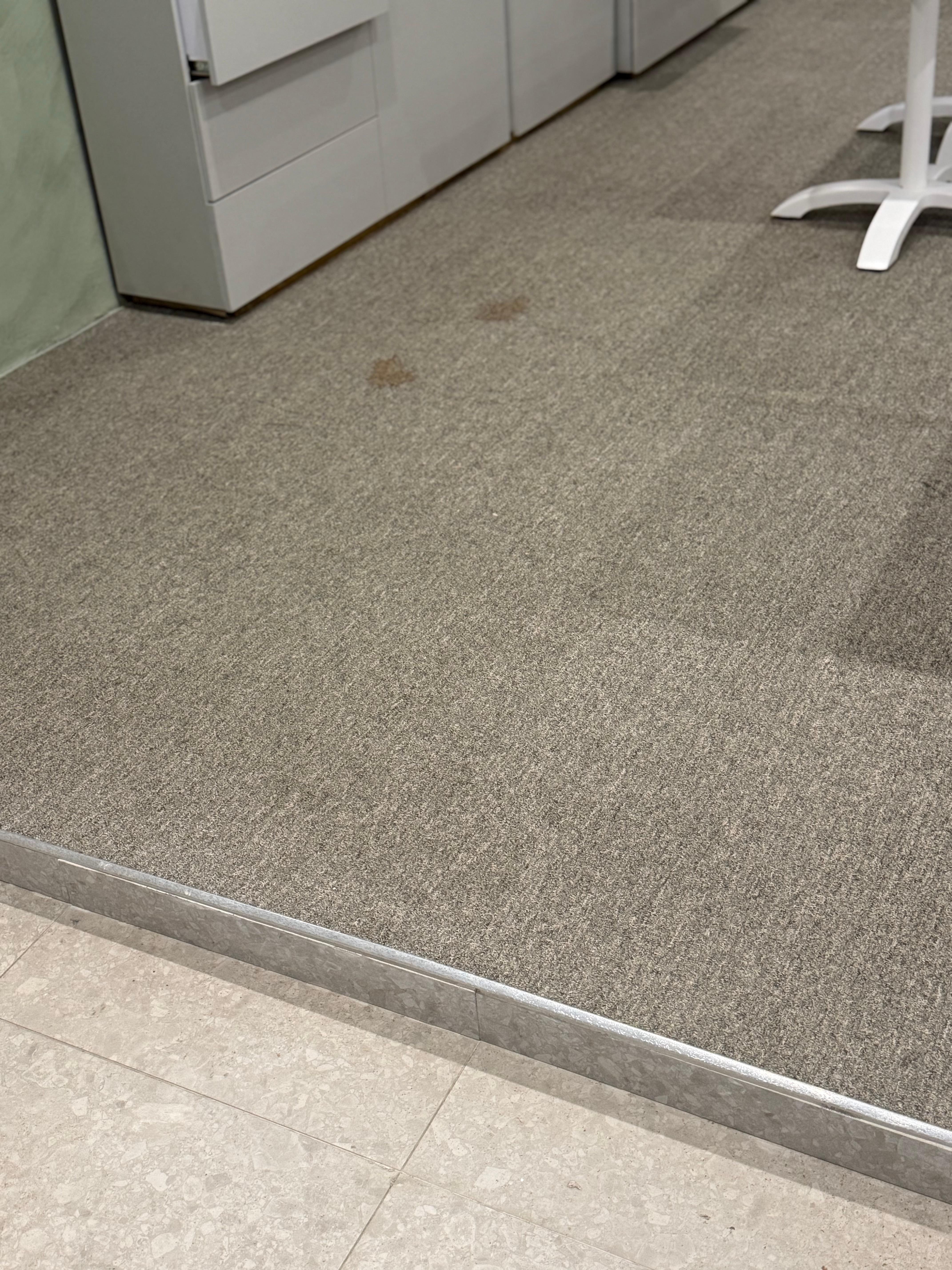 Spills/stains from tripping guests