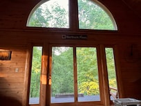 This was my lovely view from the living area.
