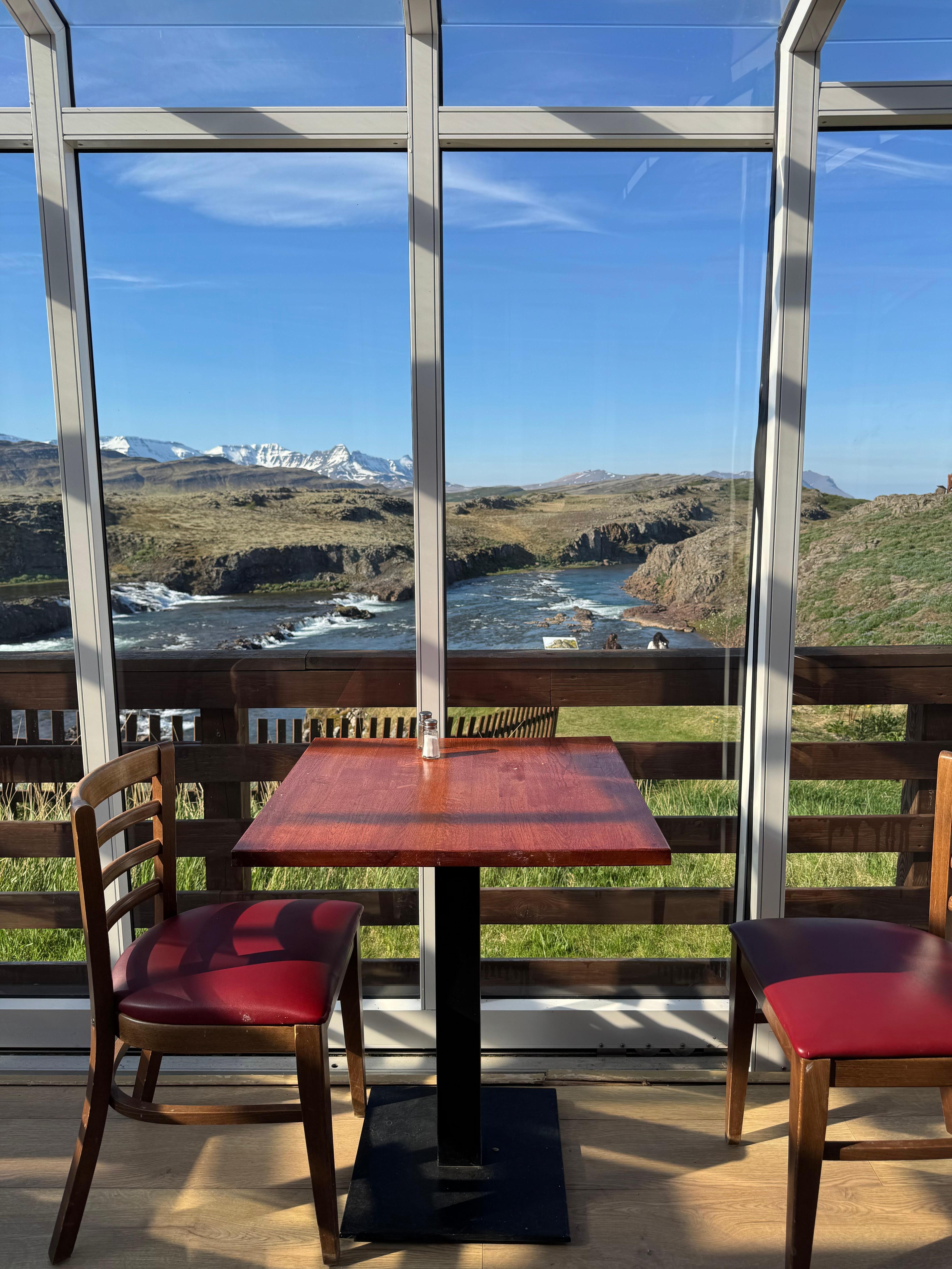 The best spot for breakfast or dinner