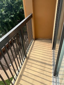 No seating on balconies