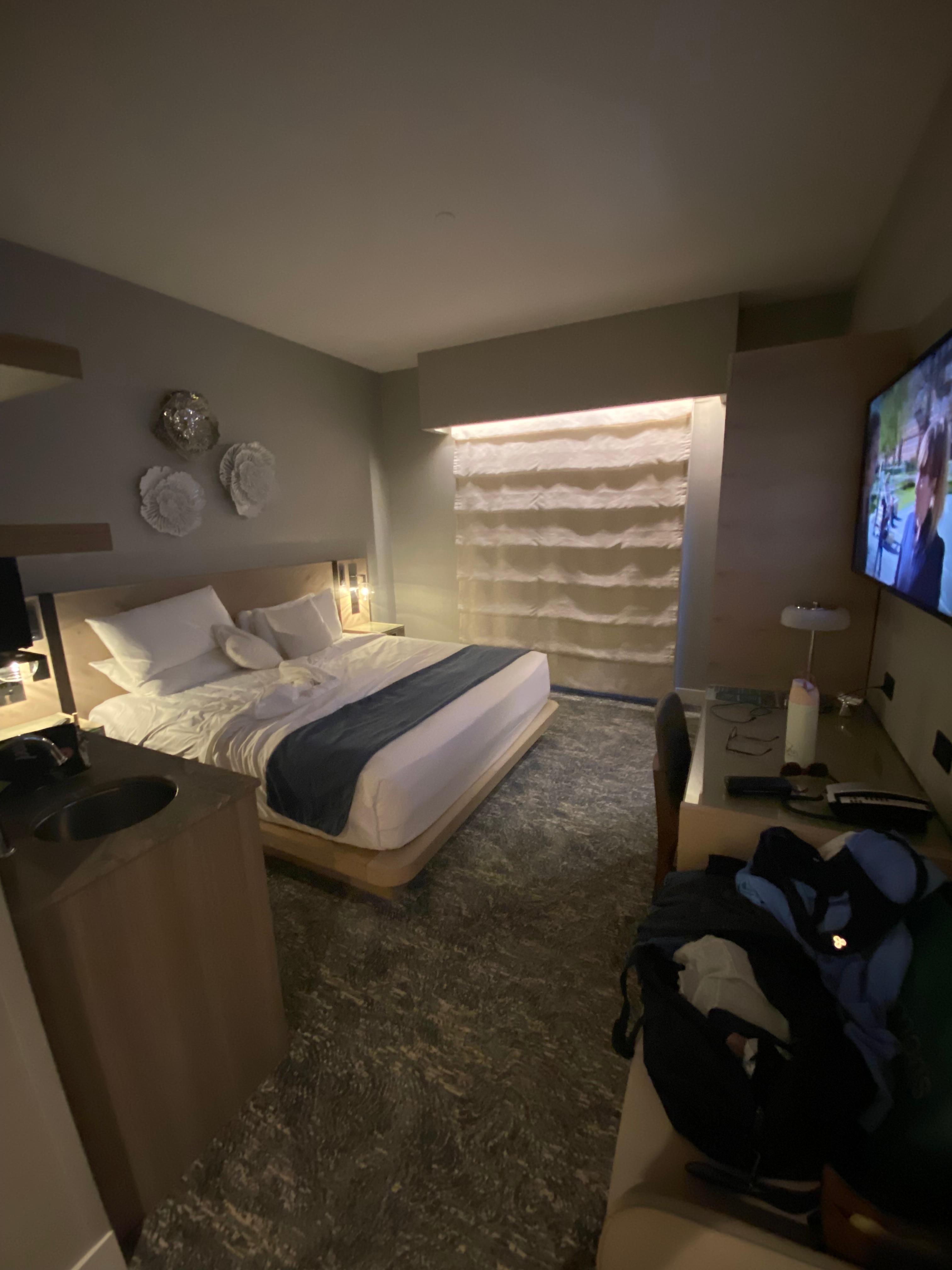 Room 430, nice decor, comfy bed, as expected and very happy with it overall. 