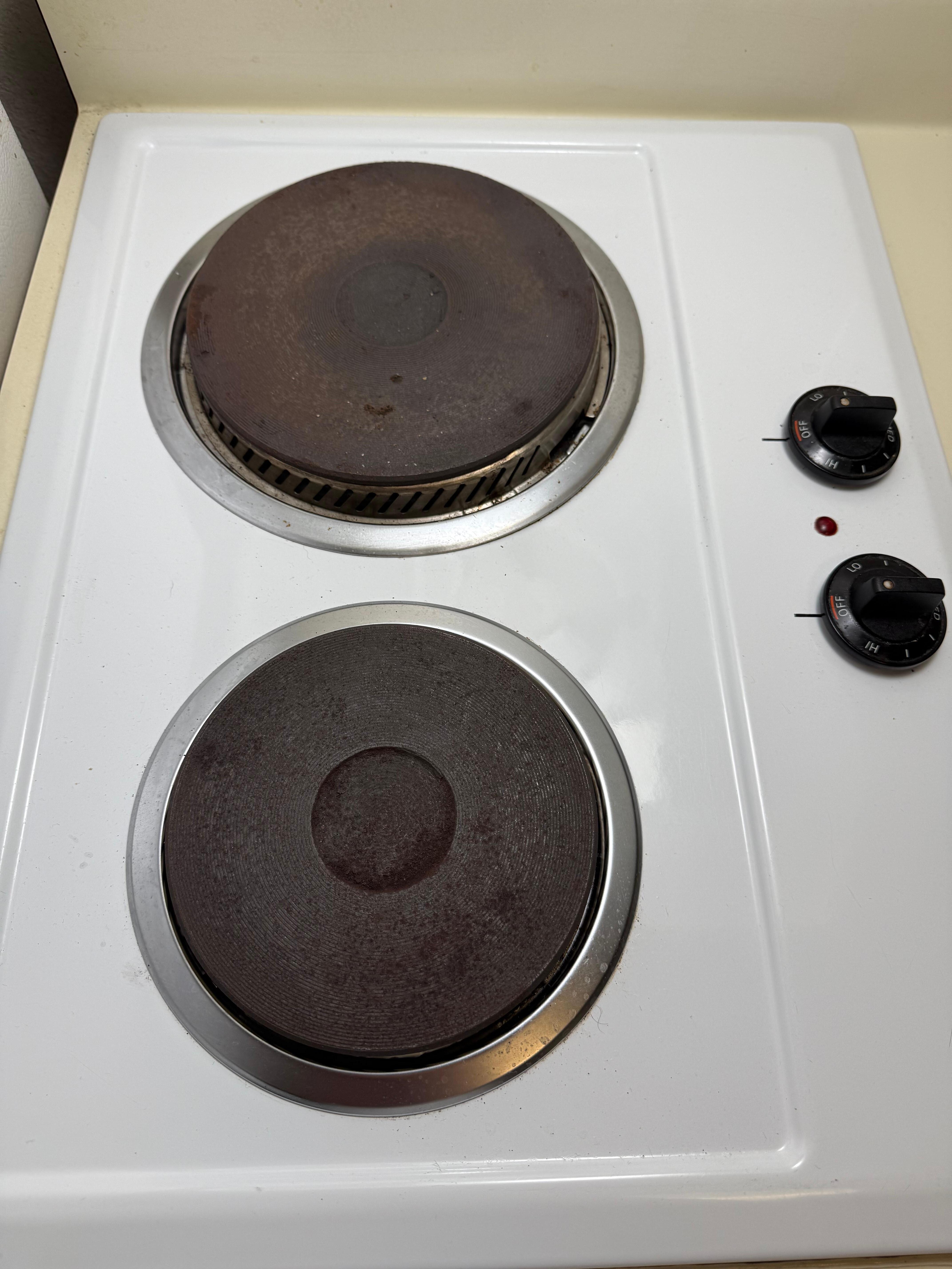2 Brunner Stove Burned Out