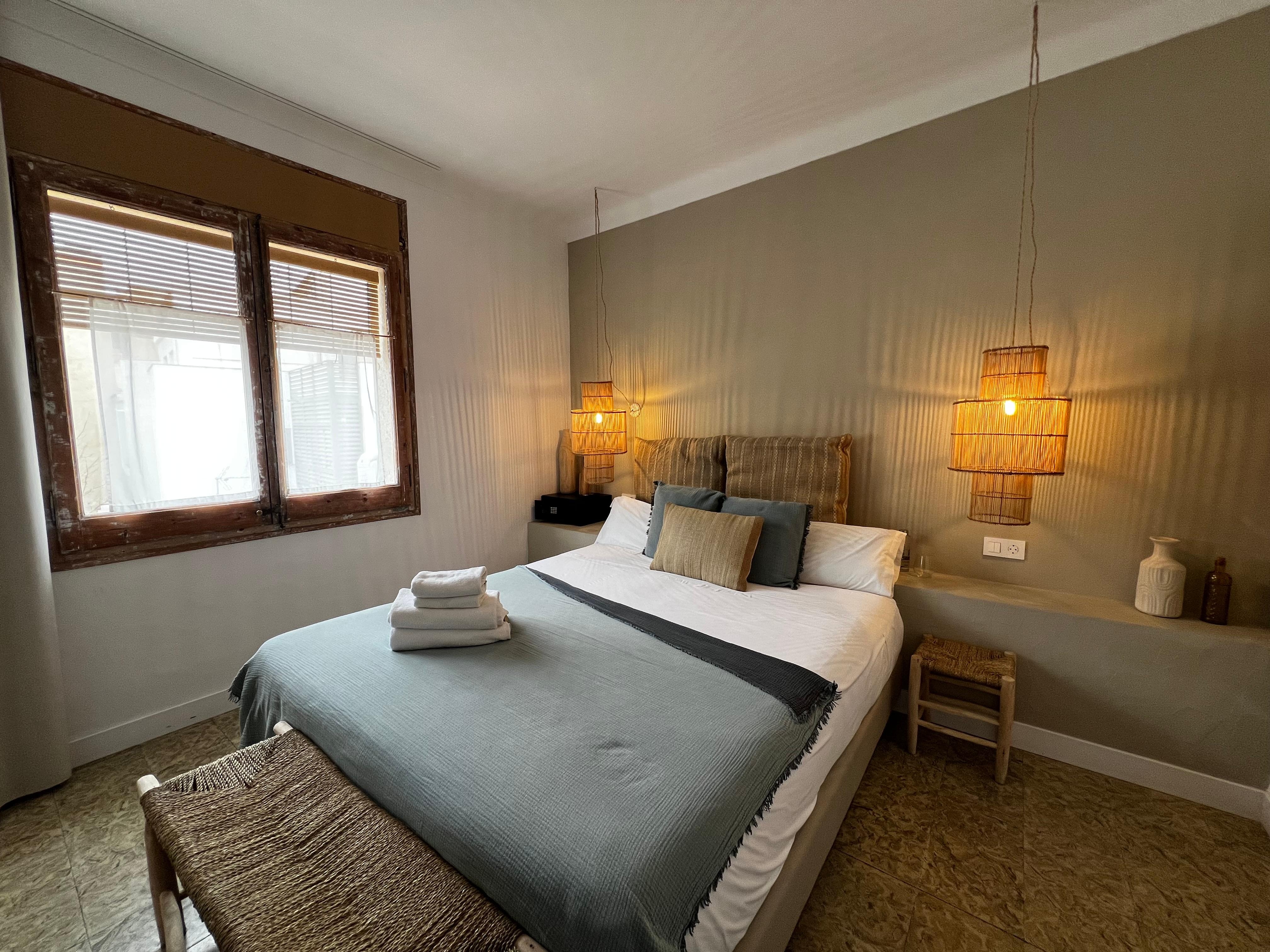 One of the two family rooms 