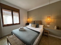 One of the two family rooms