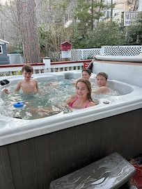 Hot tub fun