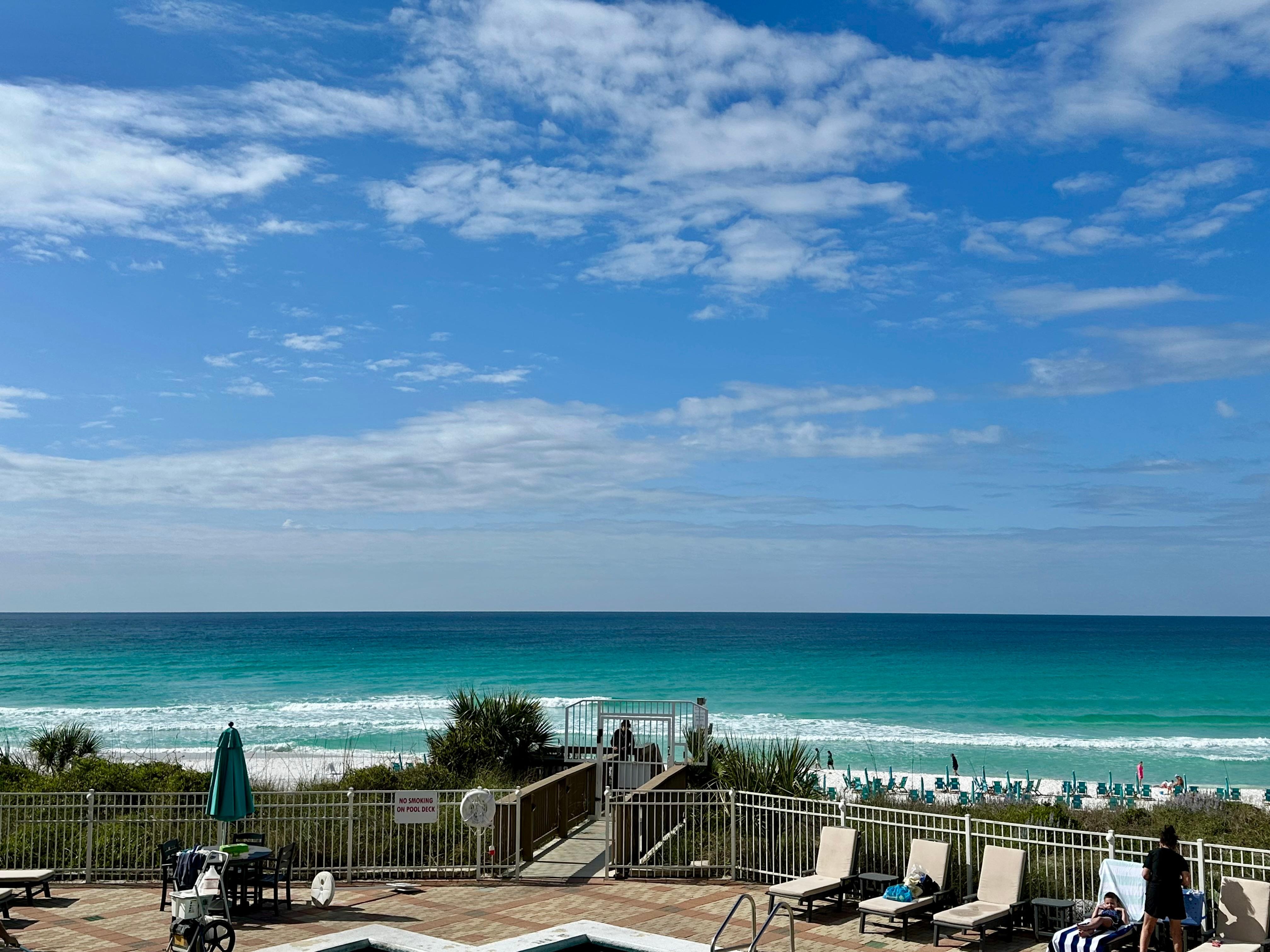 View from the condo balcony