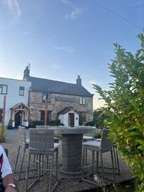 Chequers Inn view from garden