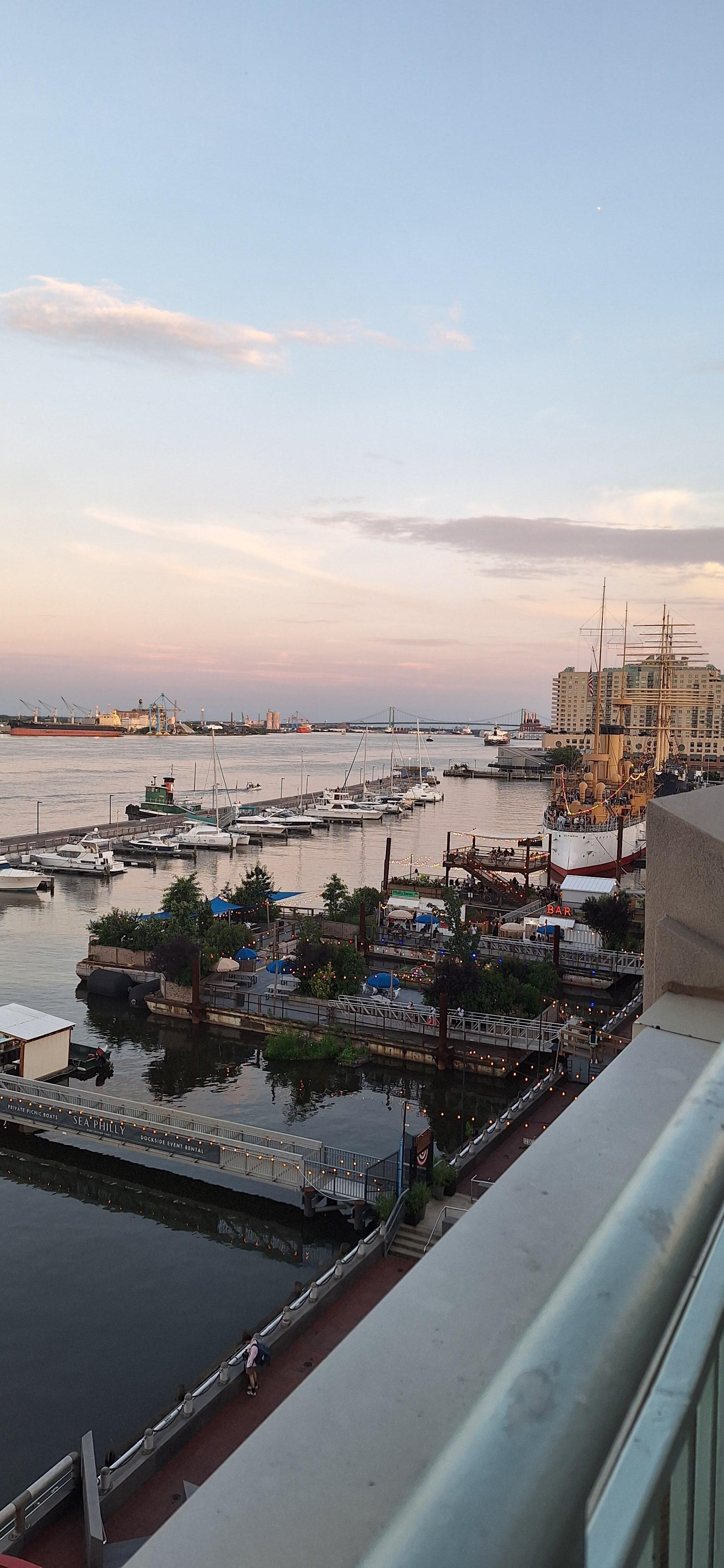 View from hotel 