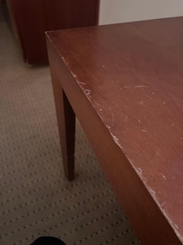 Total verkratzt, und alt