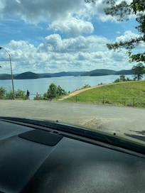 Not even 5 minutes from the cabin. Really stunning