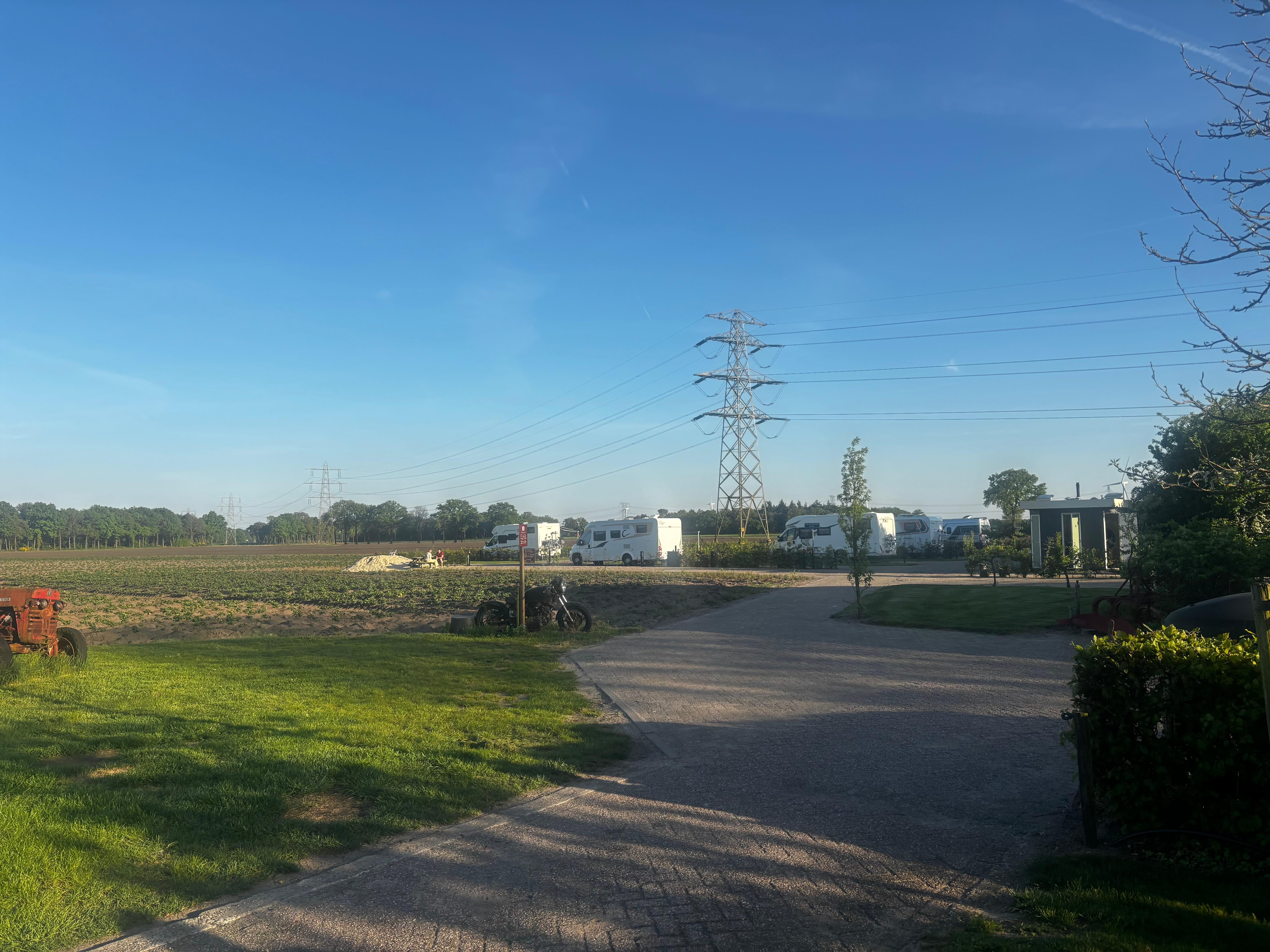Campers on site