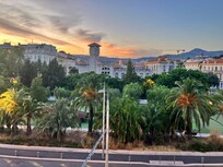 Watching sunrises and sunsets from the balcony was wonderful.