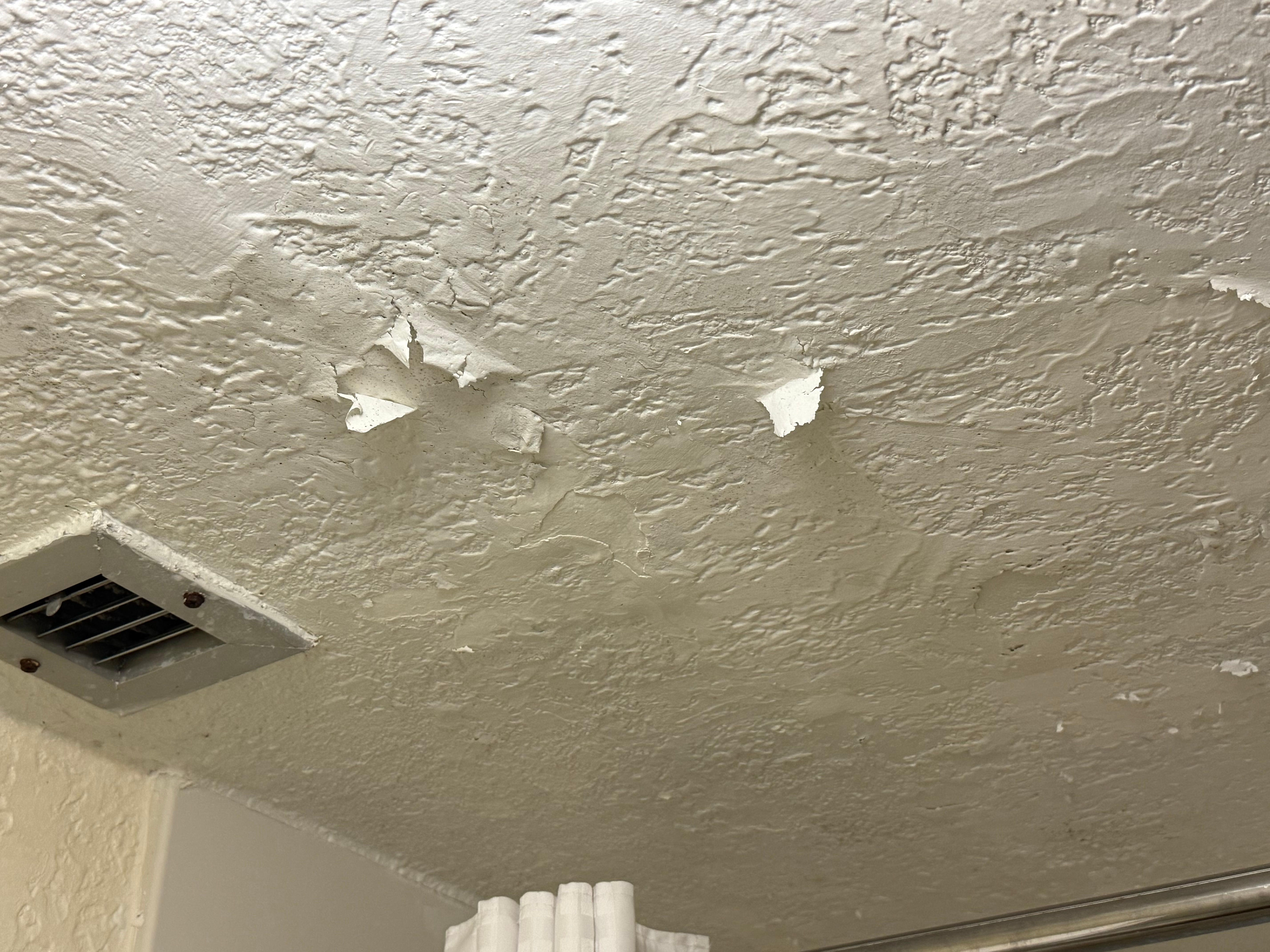 Ceiling damage