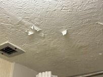 Ceiling damage
