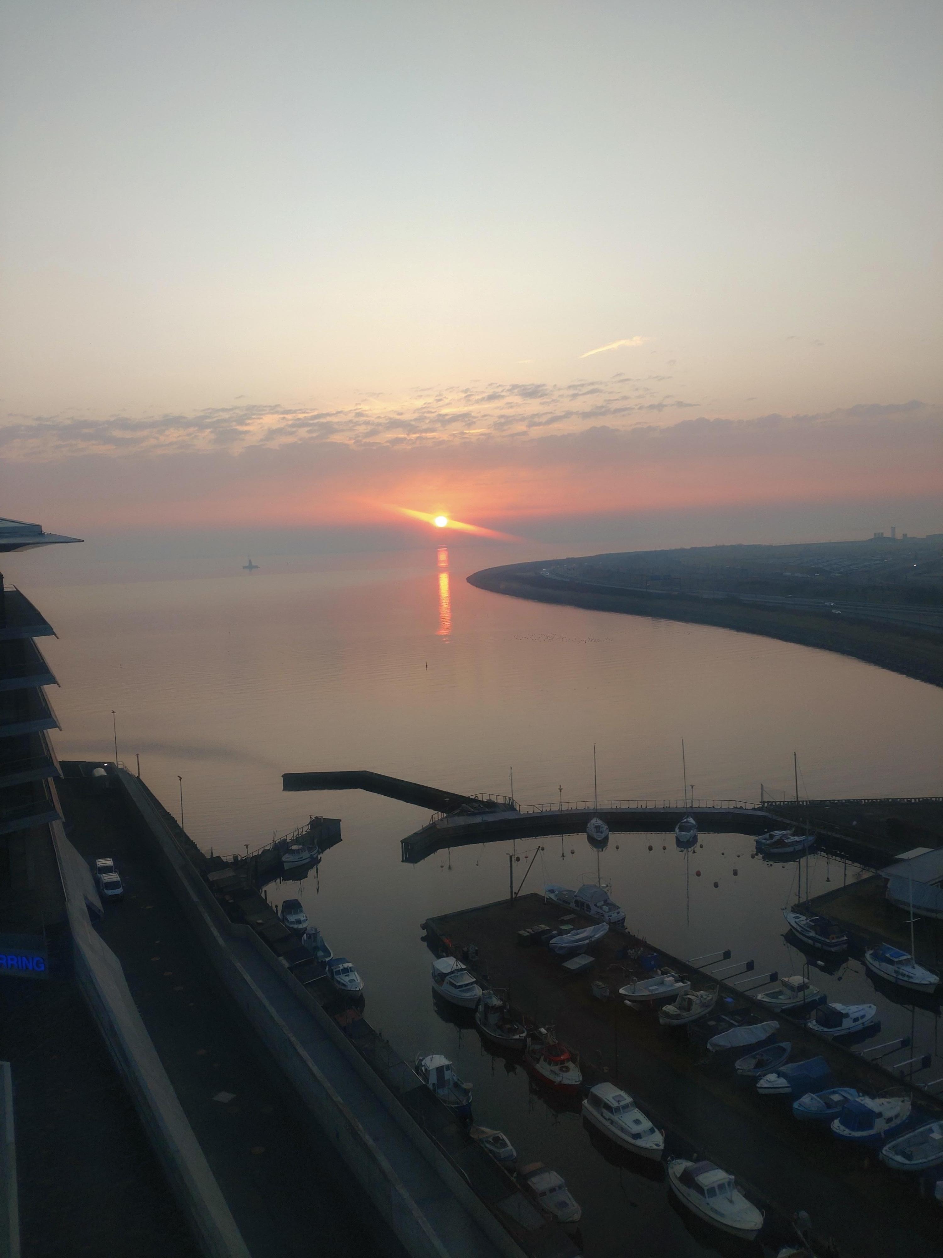 Sunrise from my room 