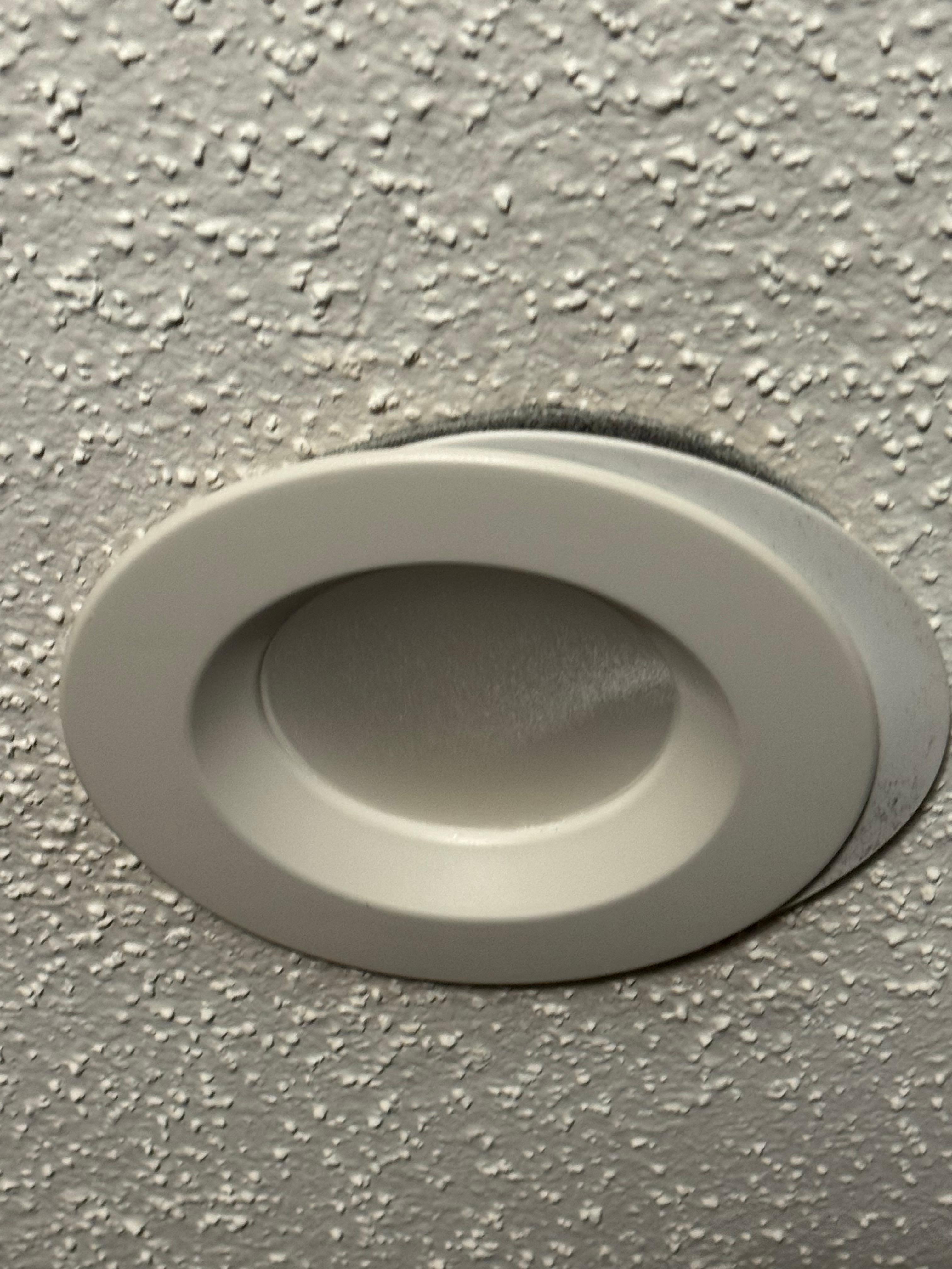 The lights did not fit in the cealing